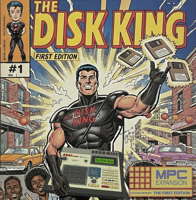 The Disk King - First Edition MPC EXPANSION PACK for MPC X SE, LIVE 3, MPC XL +