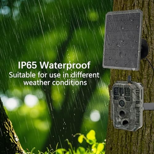 Trail Camera Solar Panel, Solar Battery Charger Kit 12V/1A, 9V/1.3A, 6V/2A,