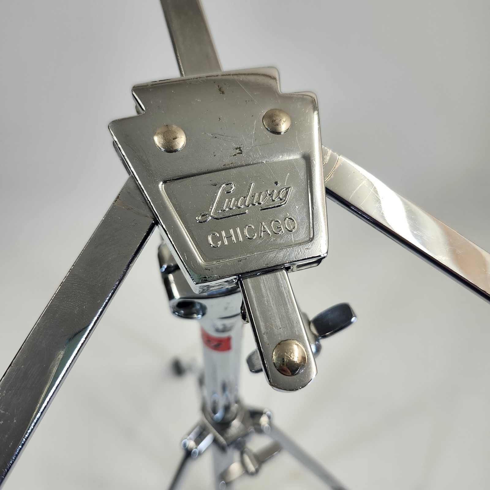 Ludwig Snare Stand Flat Base Drum Hardware Chrome Adjustable Classic Percussion