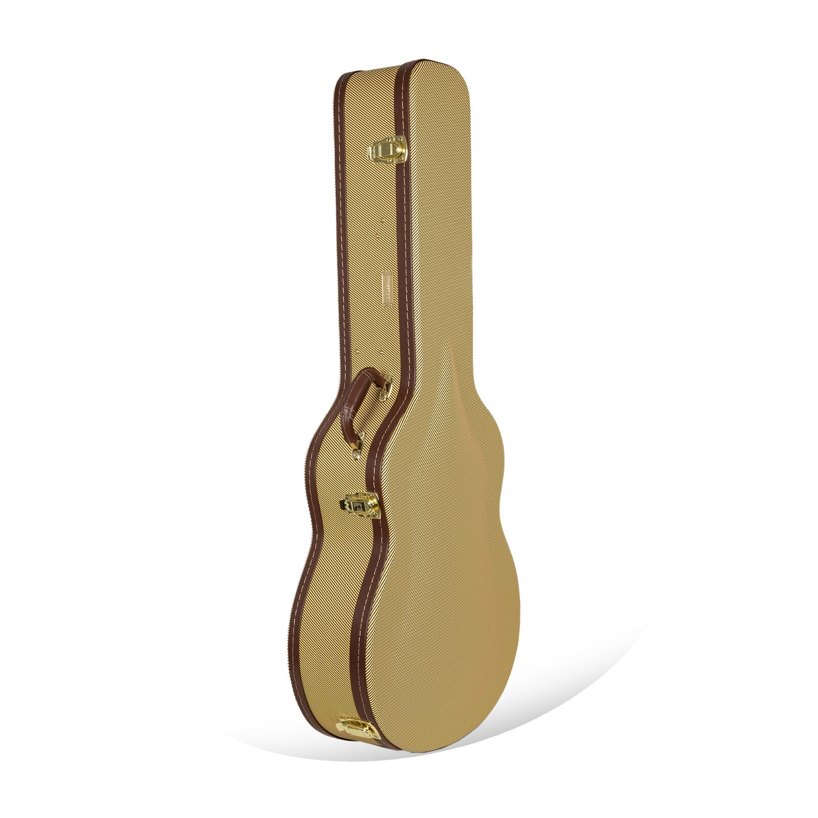 Crossrock For ES-125 Hollowbody Archtop Jazz Guitar with 16″ Lower Bout-Tweed