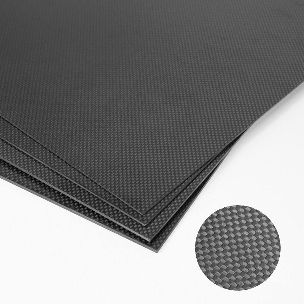 ARRIS 400X500X3.5MM 100% 3K Plain Weave Carbon Fiber Sheet Laminate Plate Panel