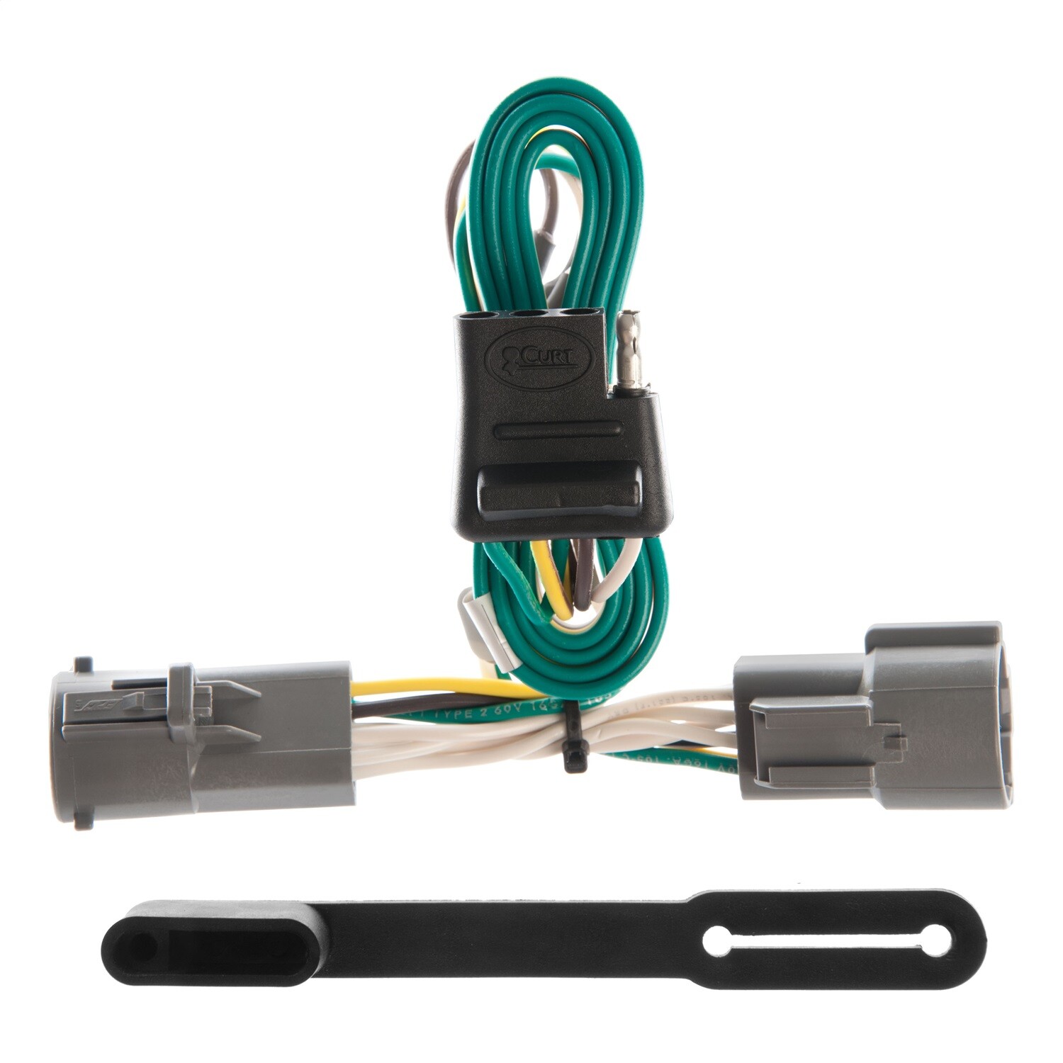 CURT 55316 Custom 4-Flat Wiring for Select Ford F-150, F-250, HD, F-350