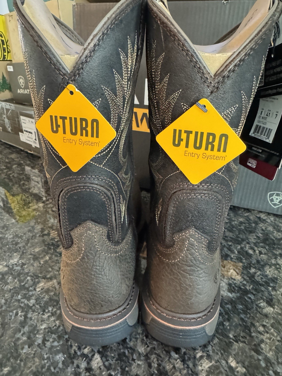 Ariat Workhog H2O Waterproof Composite Square Toe Work Boot 10017420