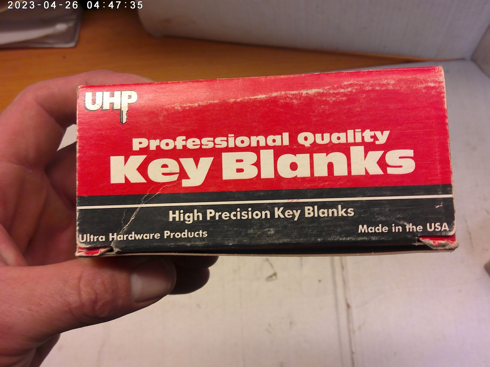 Key blanks (B45) (H) box of 7 (UHP) (USA)