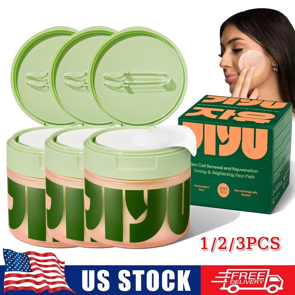 Korean Skincare Anti-Aging, Dark Spot & Wrinkle Minimizing Toner Pads - 1/2/3PCS