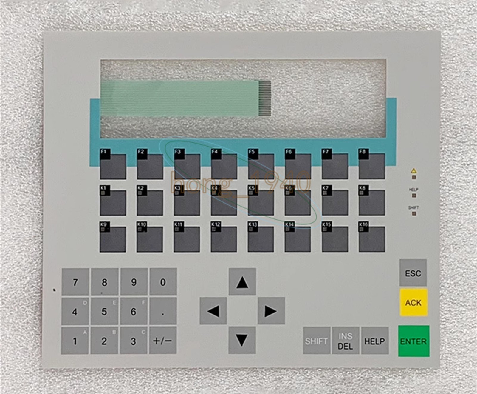 For Siemens SIMATIC Panel 6AV3617-1JC00-0AX1 OP17 Membrane Keypad