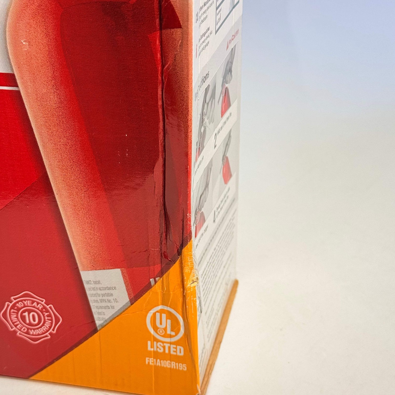 FIRST ALERT(2 PACK) Home1 Multipurpose ABC Rechargeable Fire Extinguisher 2.5 Lb