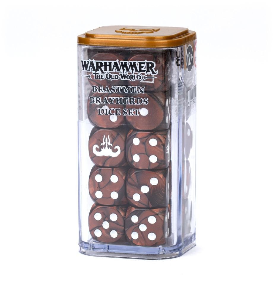 Beastmen Brayherds Dice Set - Old World - WHFB - Warhammer - OOP - BKSH
