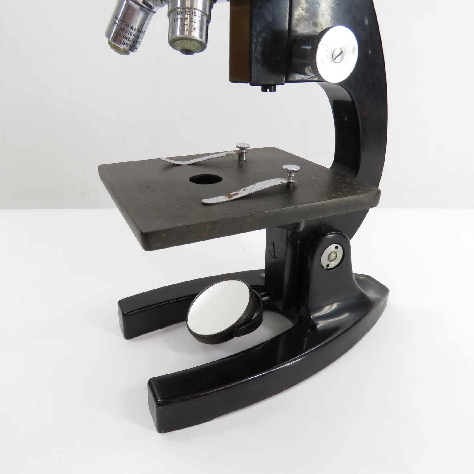 Vintage Black Bausch & Lomb Optical Co. #289794 Microscope