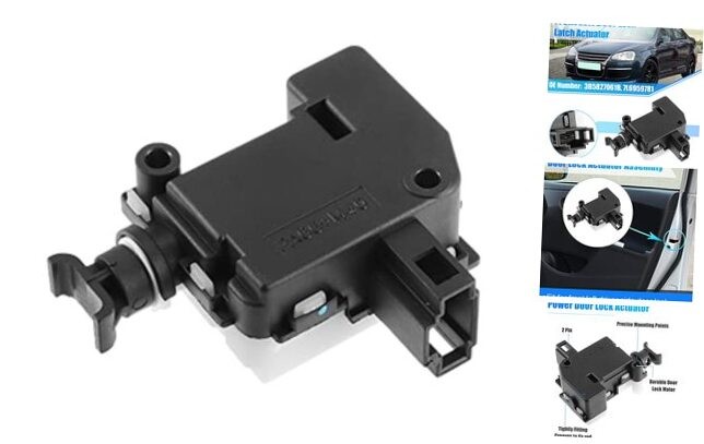 Tailgate Side Door Lock Actuator Motor for Volkswagen Jetta 1999-2004