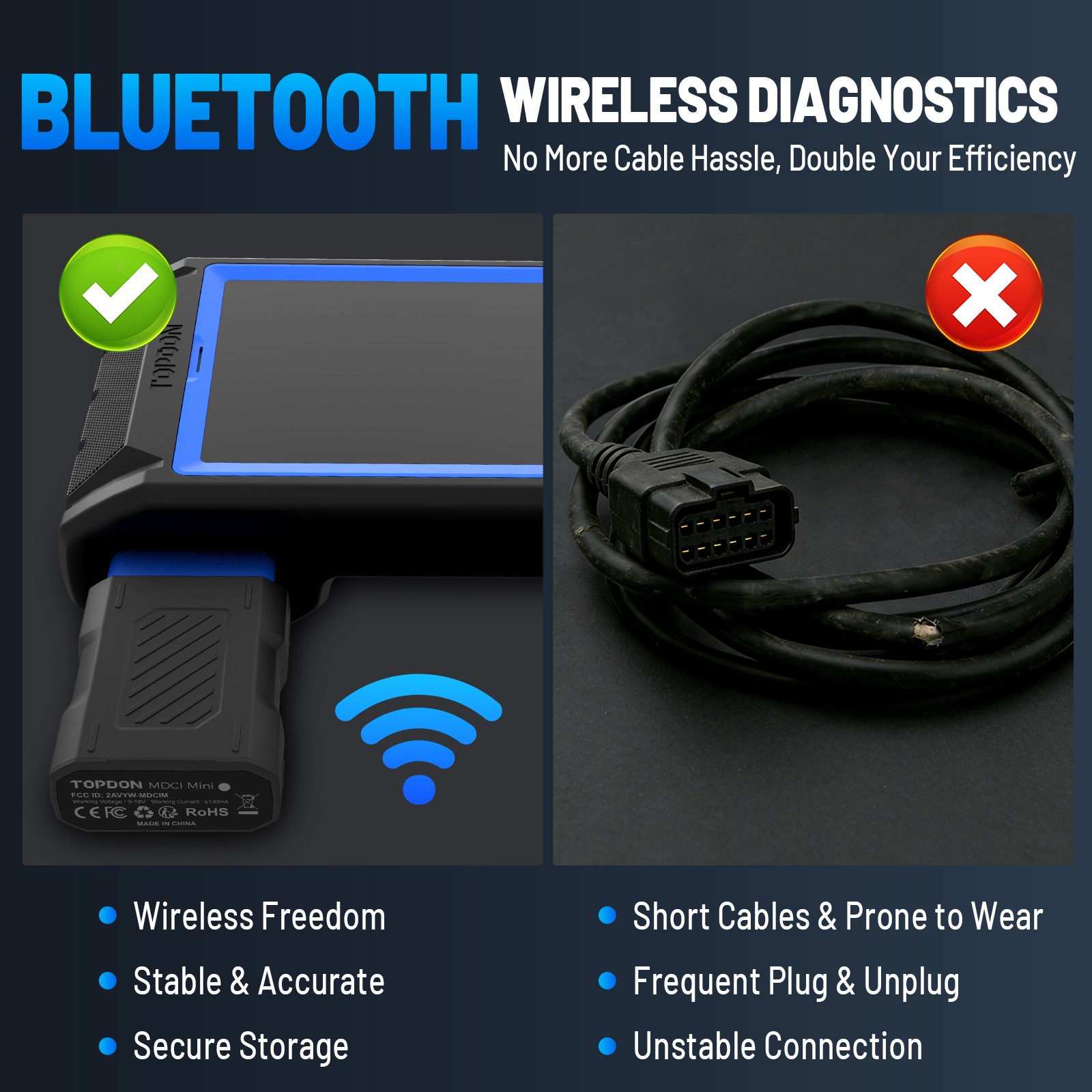2026 TOPDON VeriDiag X800BT OBD2 Scanner Bidirectional All System Tool 34+ Reset