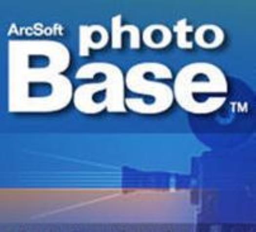 ArcSoft PhotoBase 4 PC CD digital photo image picture editing organization tools