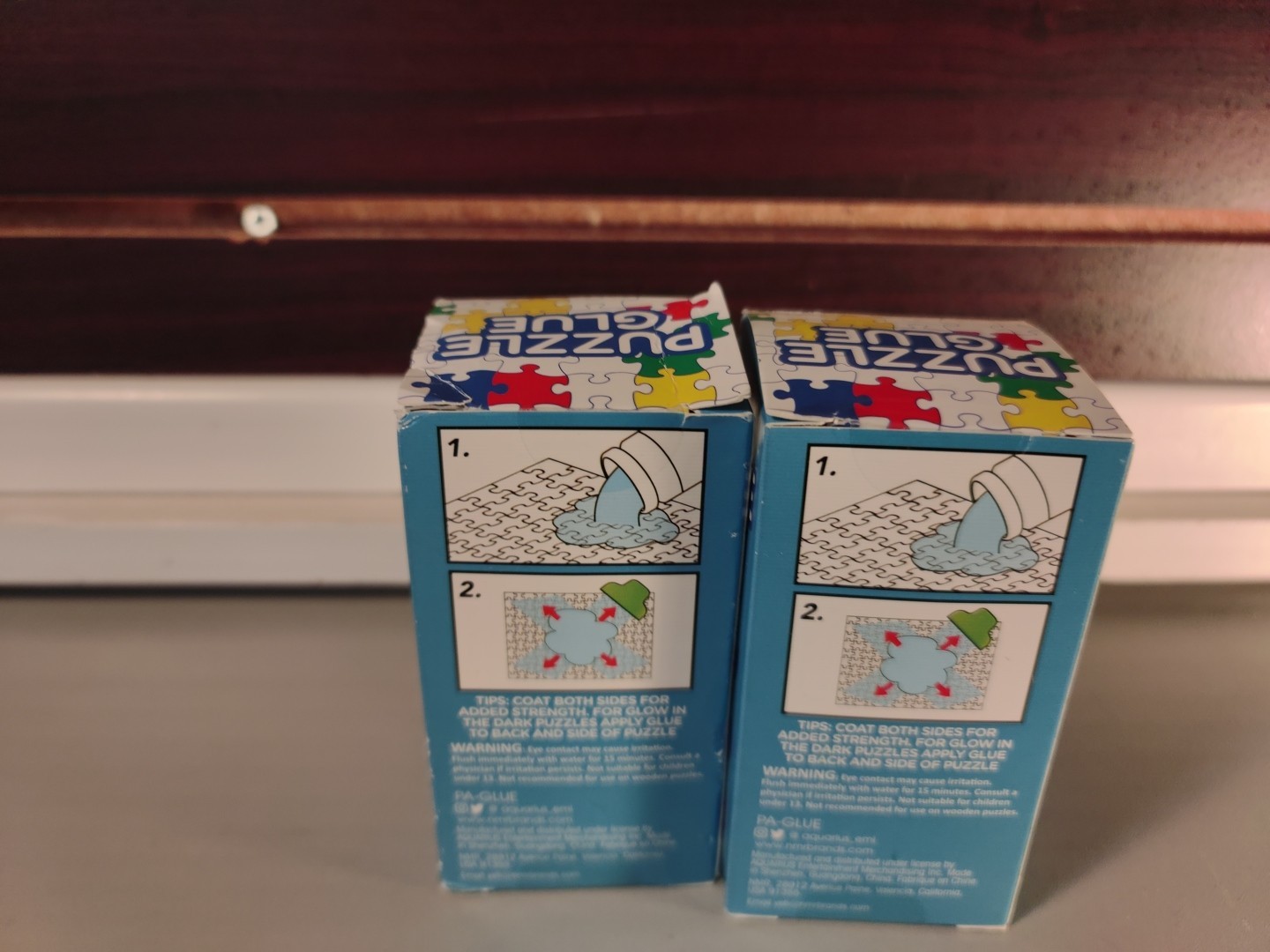 Aquarius puzzle glue 2 packs