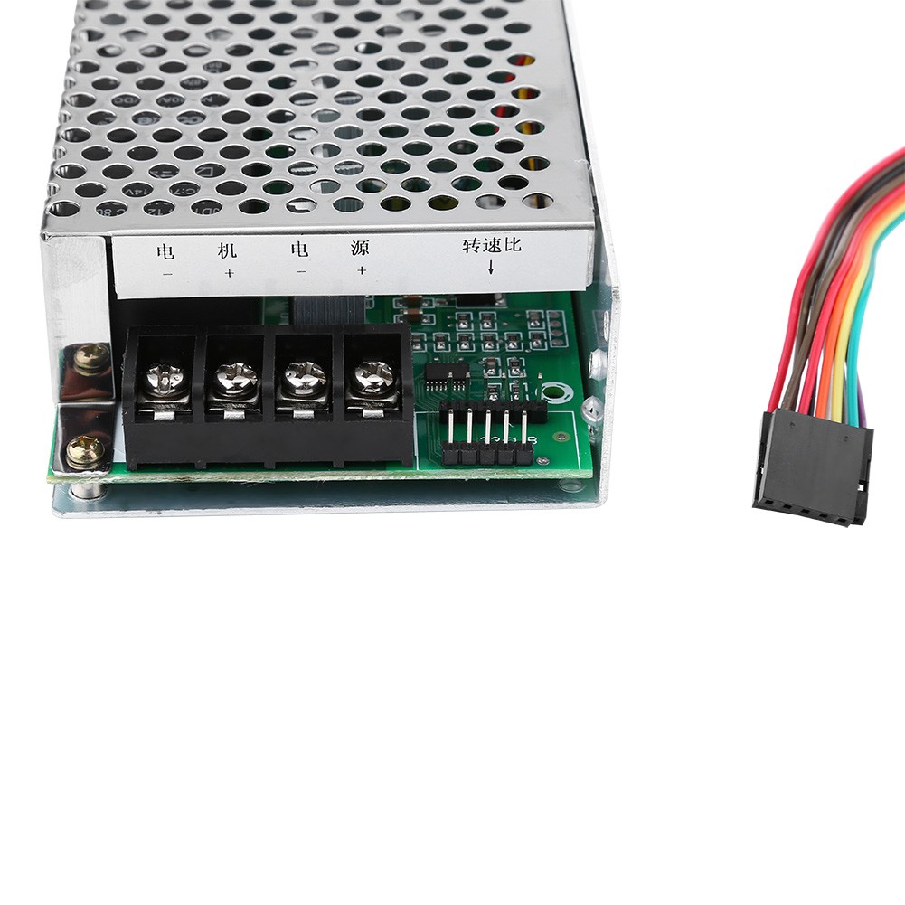 DC10V-55V PWM Brushed DC Motor Speed Controller CW CCW Reversible Switch With
