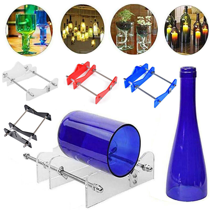 Beer Wine Jar Cutting Machine Craft Recycle DIY Glass Bottle Cutter Kit Tools
