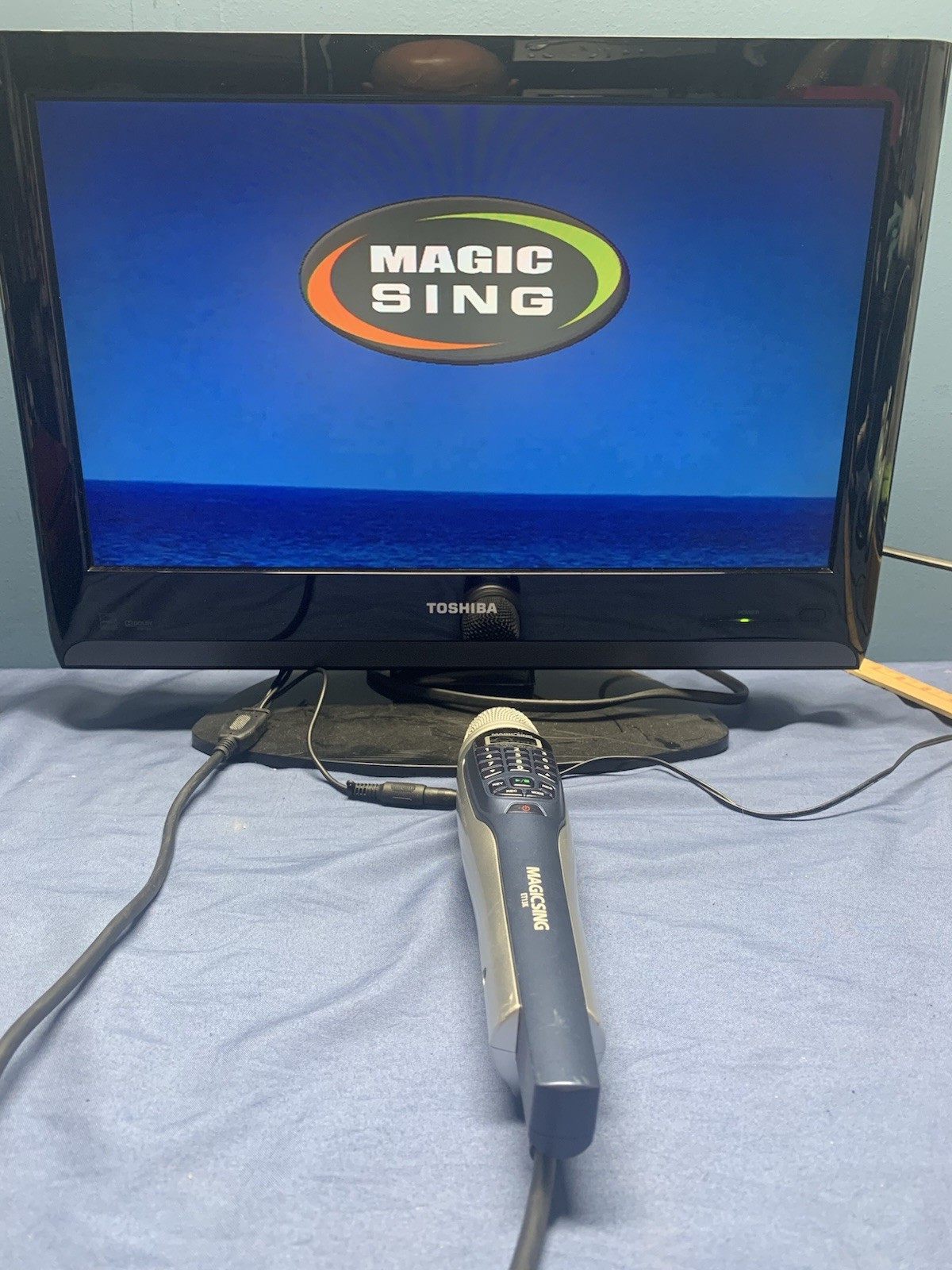 Vintage MAGIC SING ET13K Wired Karaoke Microphone Tested