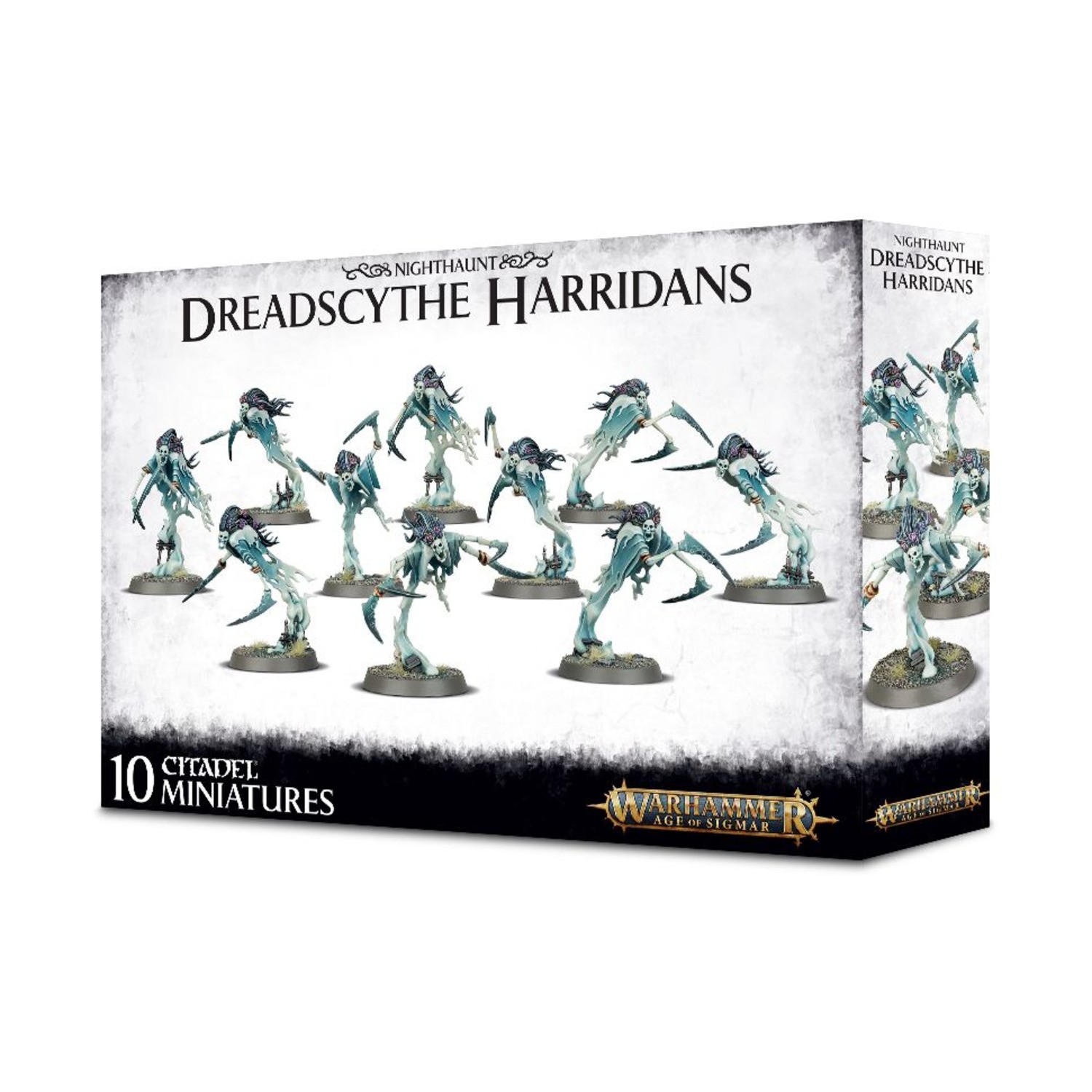 GW Age of Sigmar Nighthaunt Dreadscythe Harridans SW (VG+/New)