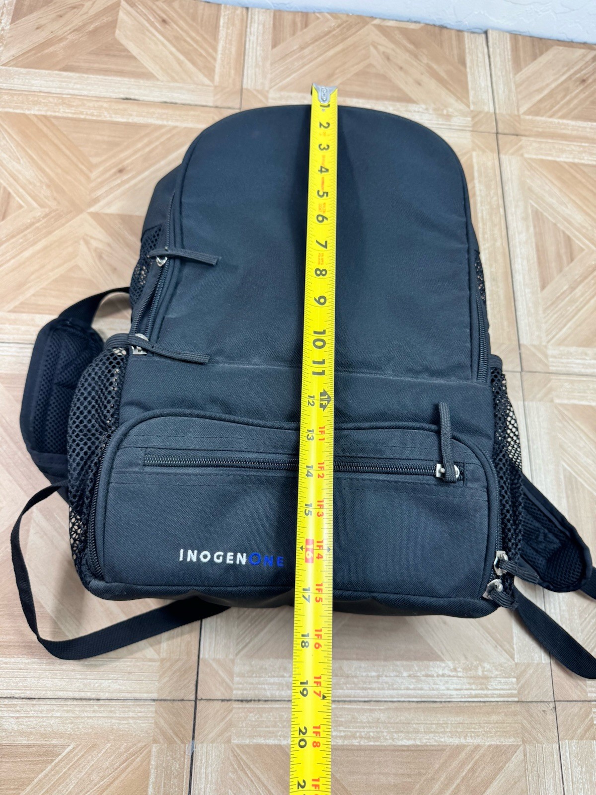 Inogen One G3 BackPack Spare Battery Storage & Padded Straps Black