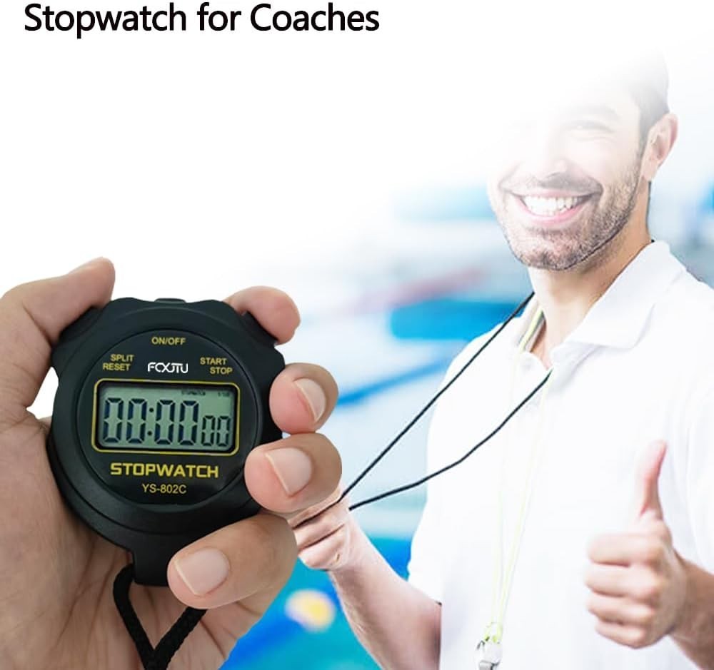 Simple Operational Digital Stopwatch - Essential for Coaches and Teachers