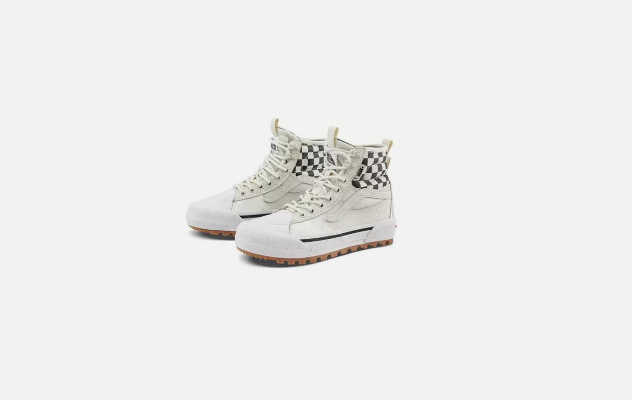 Men's Size 5.5 - VANS Sk8- GORE-TEX MTE-3 High Checkerboard Shoes