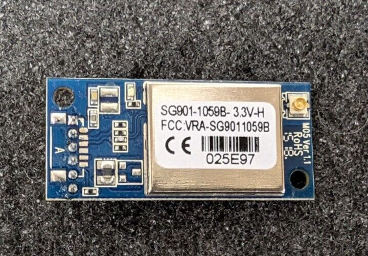 New, Sagrad INC, SG901-1059B-3.3-H, RX TXRX MODULE WIFI I-PEX SMD