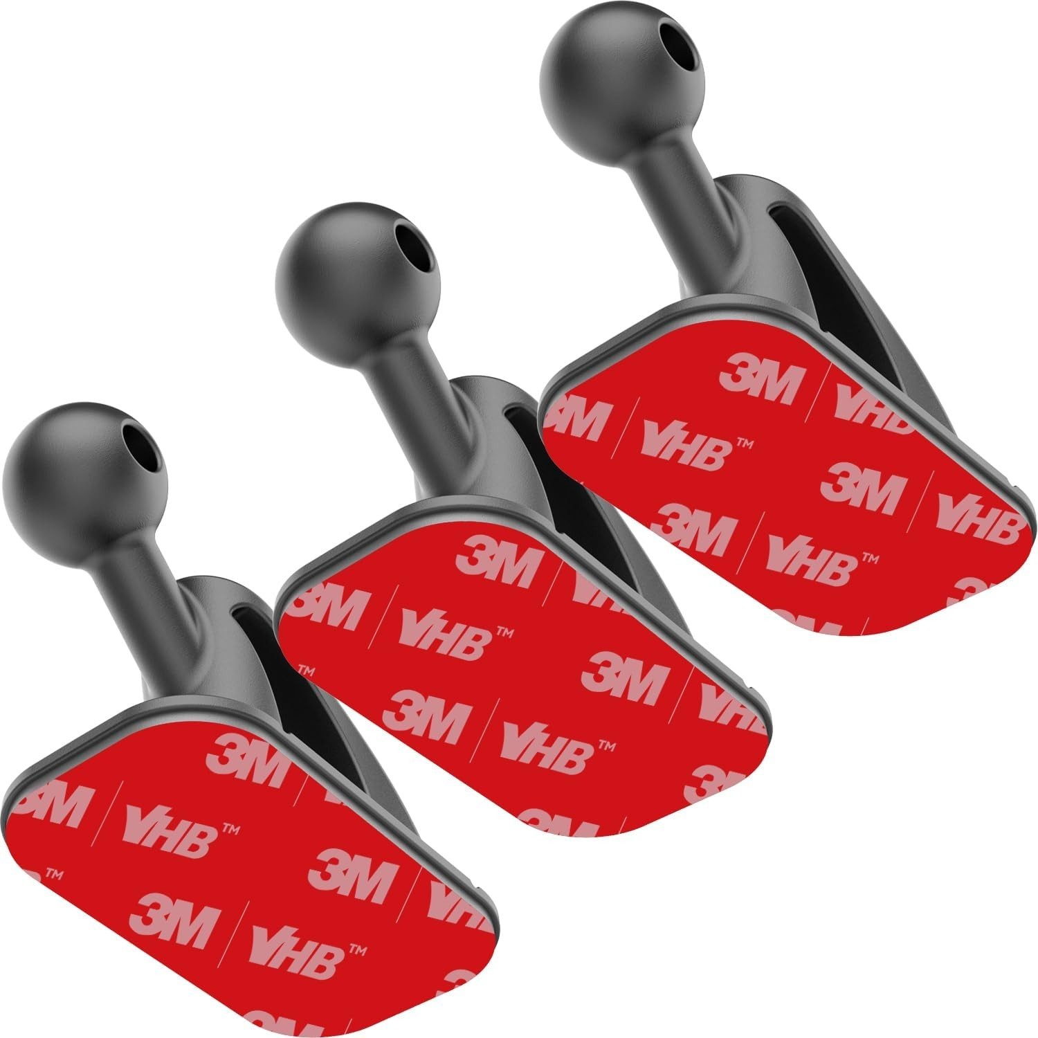 3 Pack Sticky Ball Mount for Car Phone Holder Adhesive Replacement Magnetic