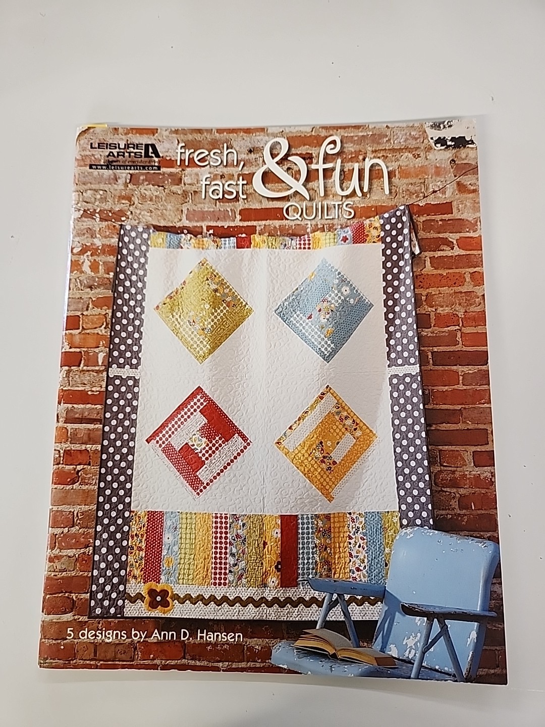 Quilting Pattern Book FRESH, FAST & FUN Quilts 5 Designs Ann Hansen
