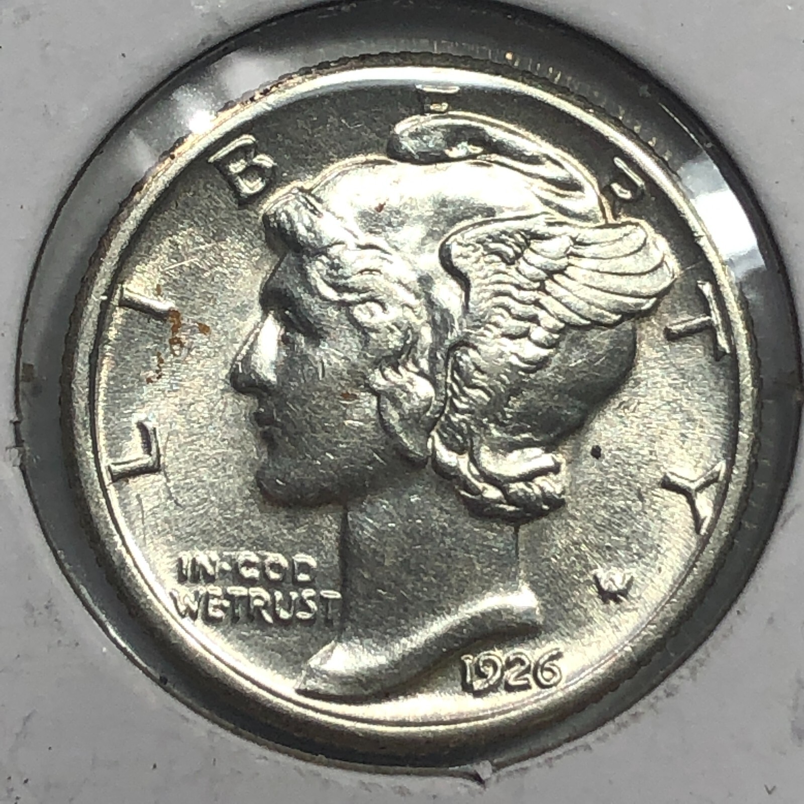 1926 - Mercury Silver Dime - #19586