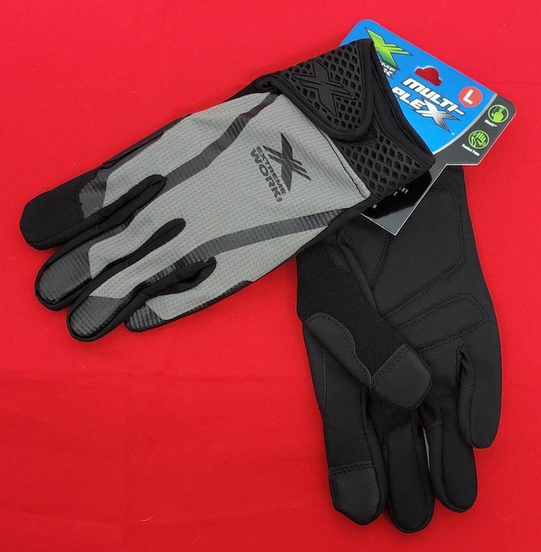 New West Chester Protective Gear Extreme Work Multi-PleX Work Gloves ~Size: L~