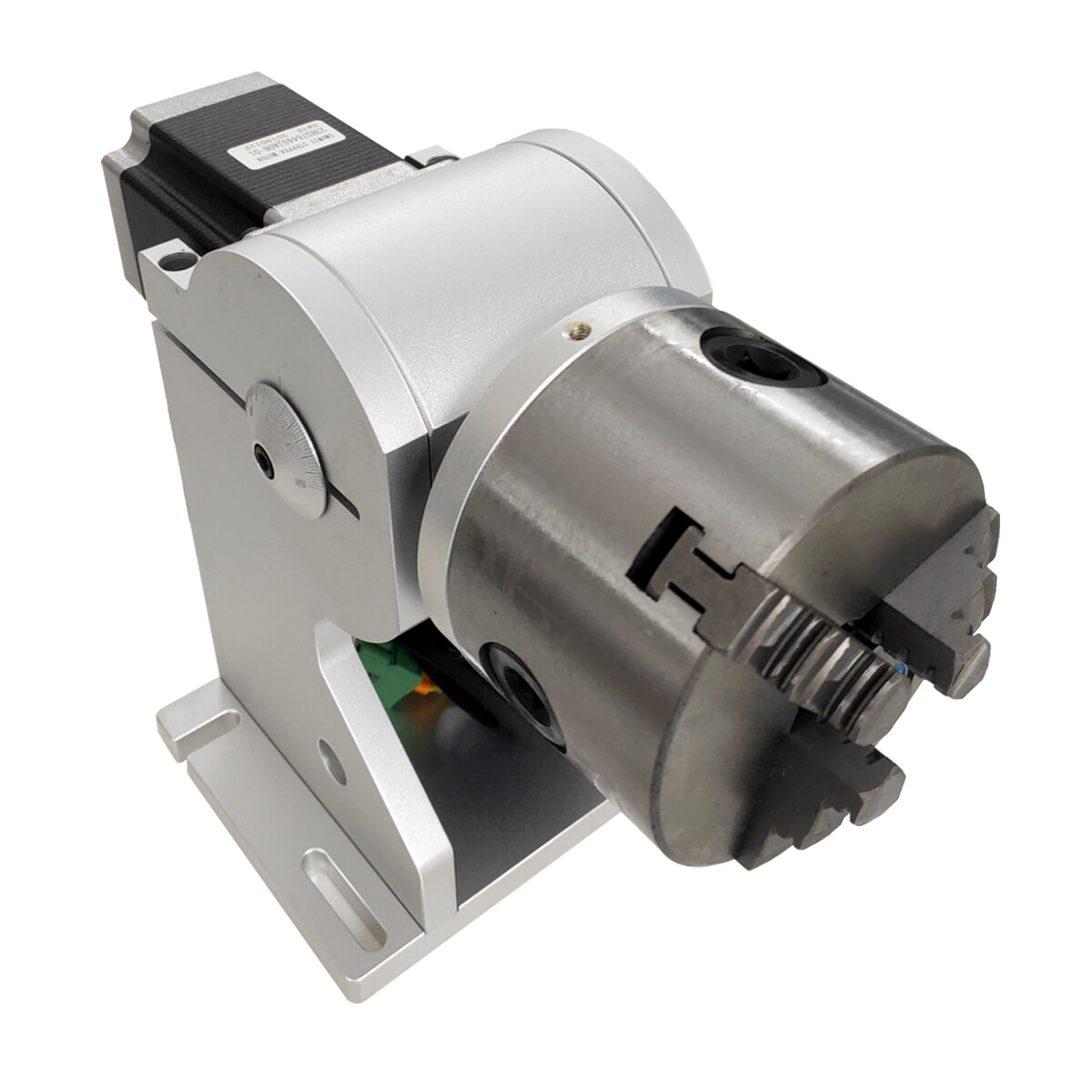 Rotary Axis Rotary Chuck Rotating Shaft with Driver for Laser Marking Machine