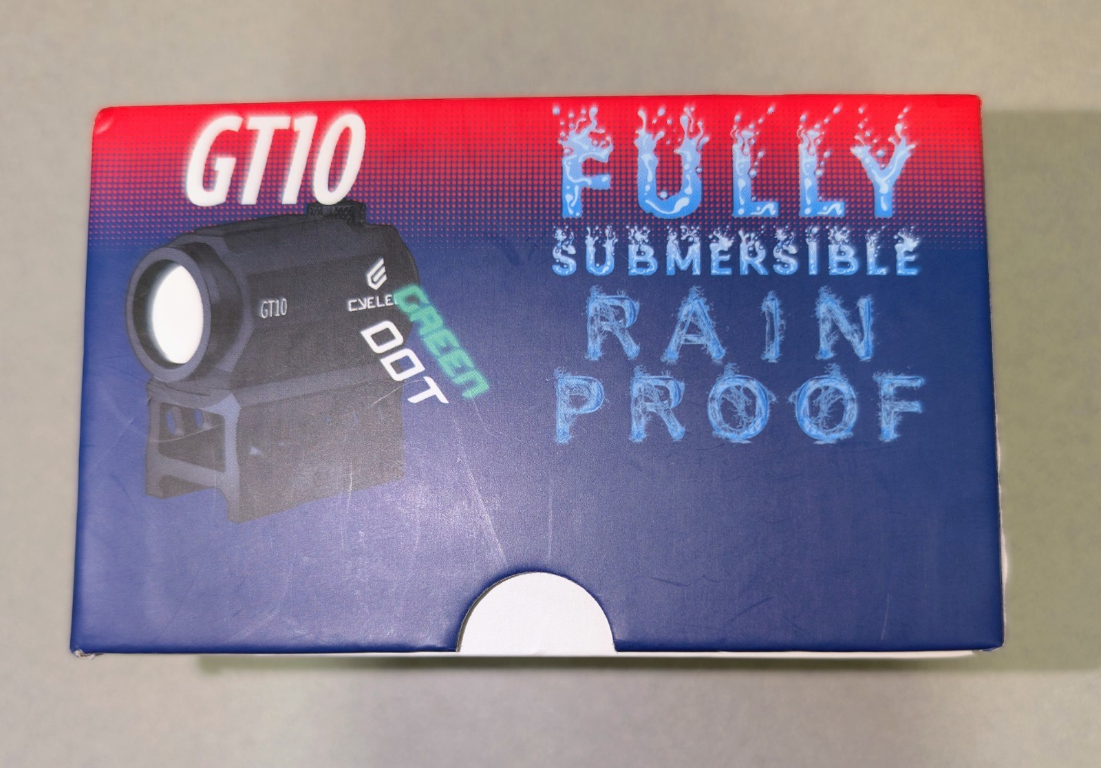 Cyelee GT10 Green (Not Red) Dot Optic Sight 3 MOA Shake Awake
