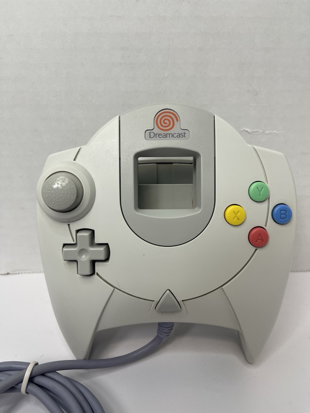 Sega Dreamcast Controller White HKT-7700 OEM - Tested & Works- Authentic