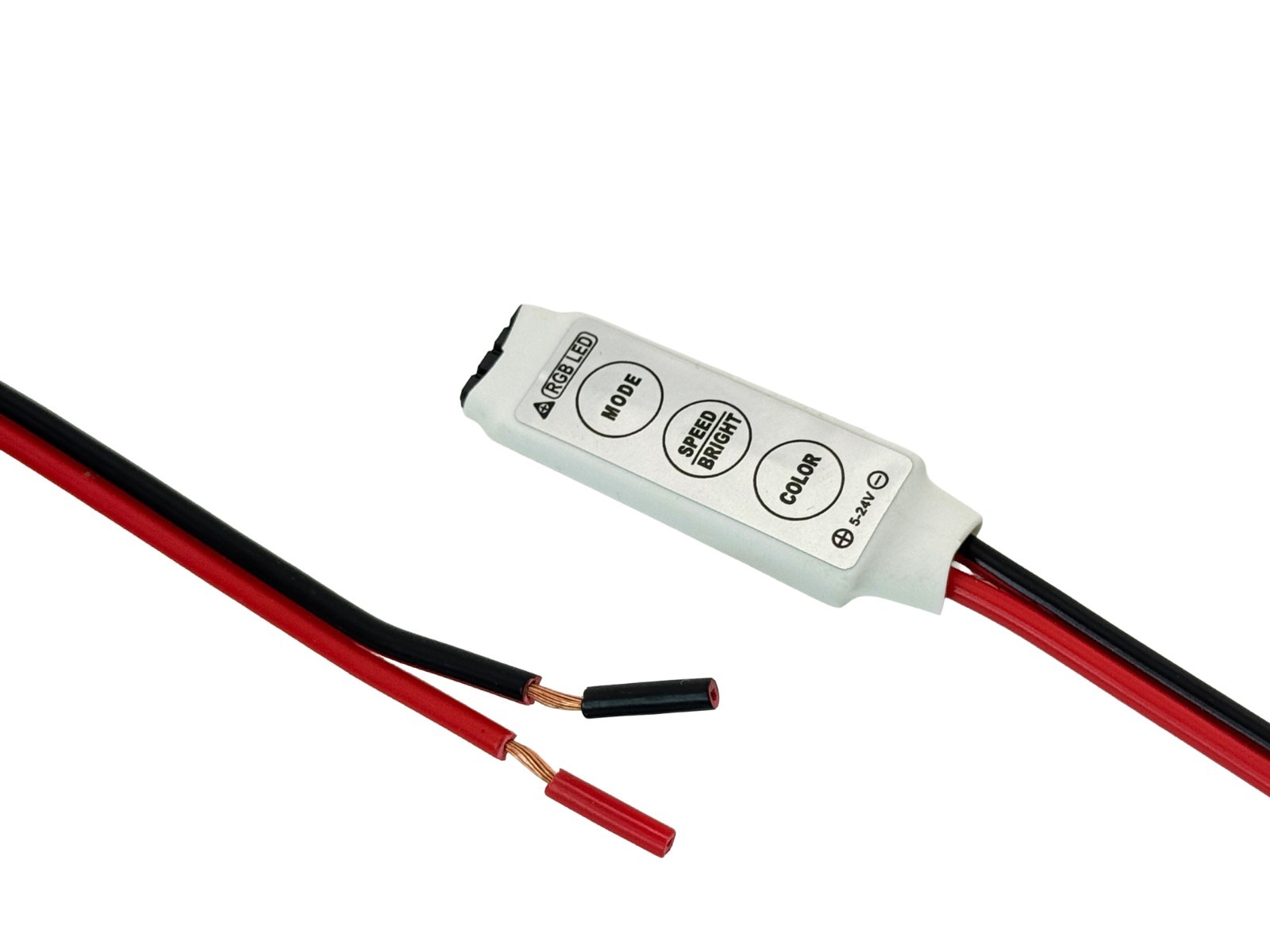 Rebaydo 2pcs LED Mini RGB LED Controller Common Anode 12VDC 6A 72W 3 Channel