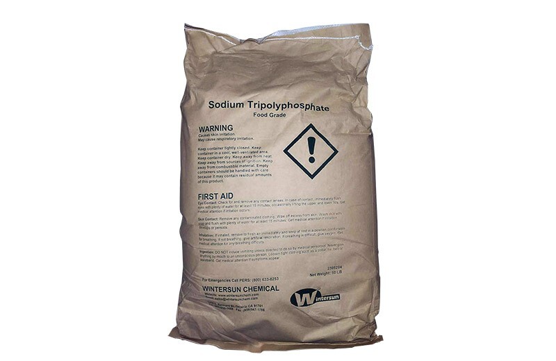Sodium Tripoly Phosphate (STPP) [CAS_7758-29-4] WS Food Grade White Powder 50 LB