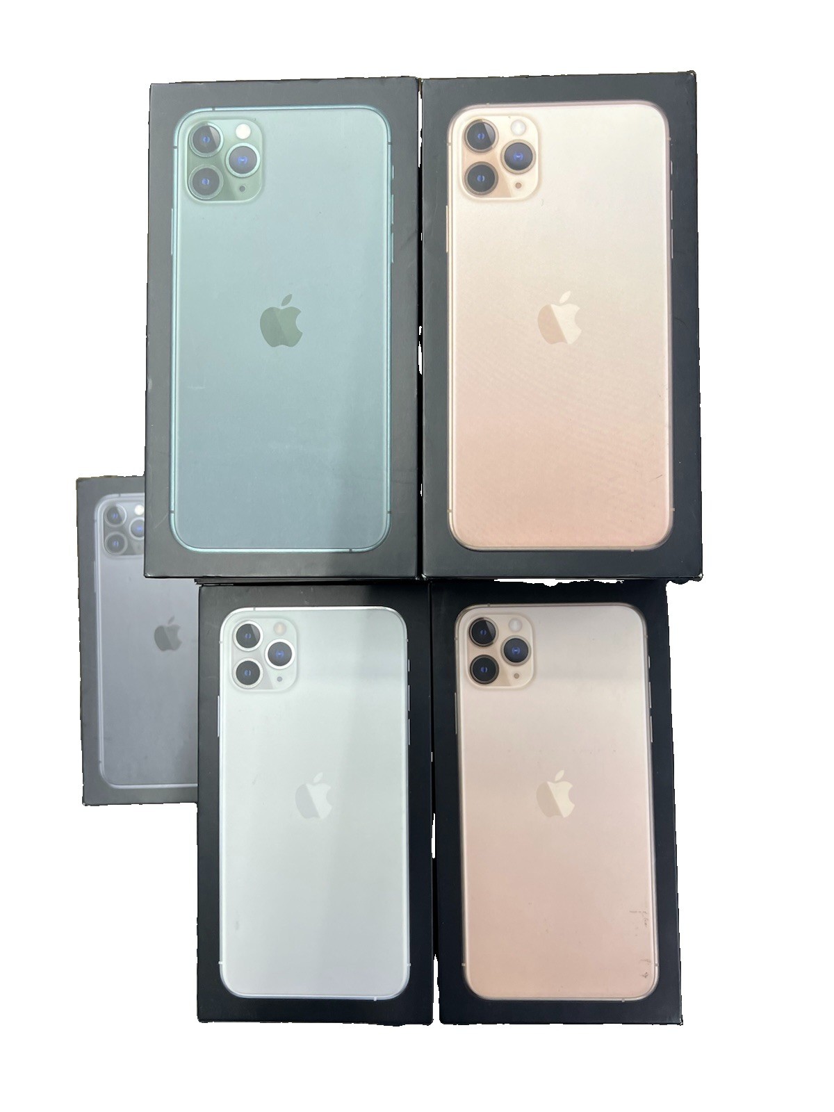 20 iPhone 11 Pro Max Box Lot Space Gray, Gold, Silver, Midnight Green, BOX ONLY