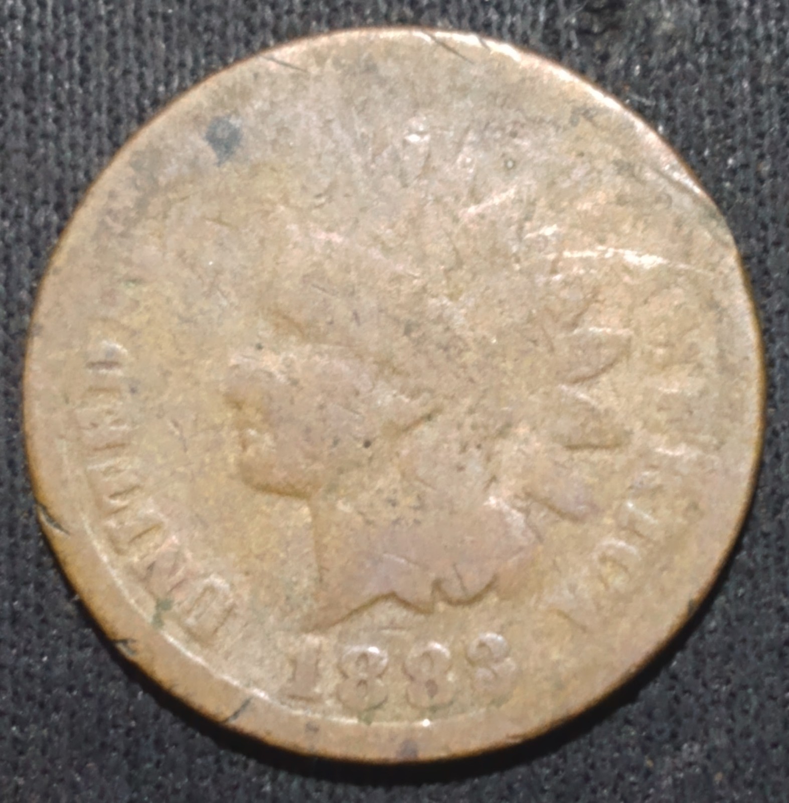 1883 Indian Head Penny FREE2Ship w/Tracking! (2340)