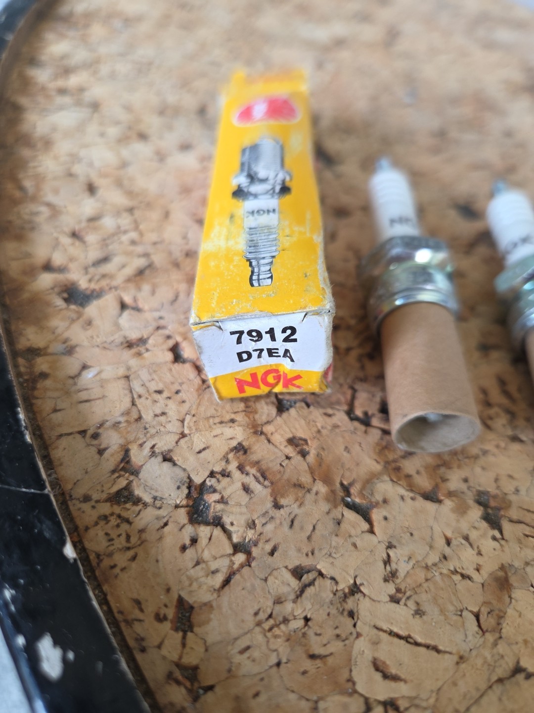 2 Pack NGK - 7912 - Spark Plugs, D7EA