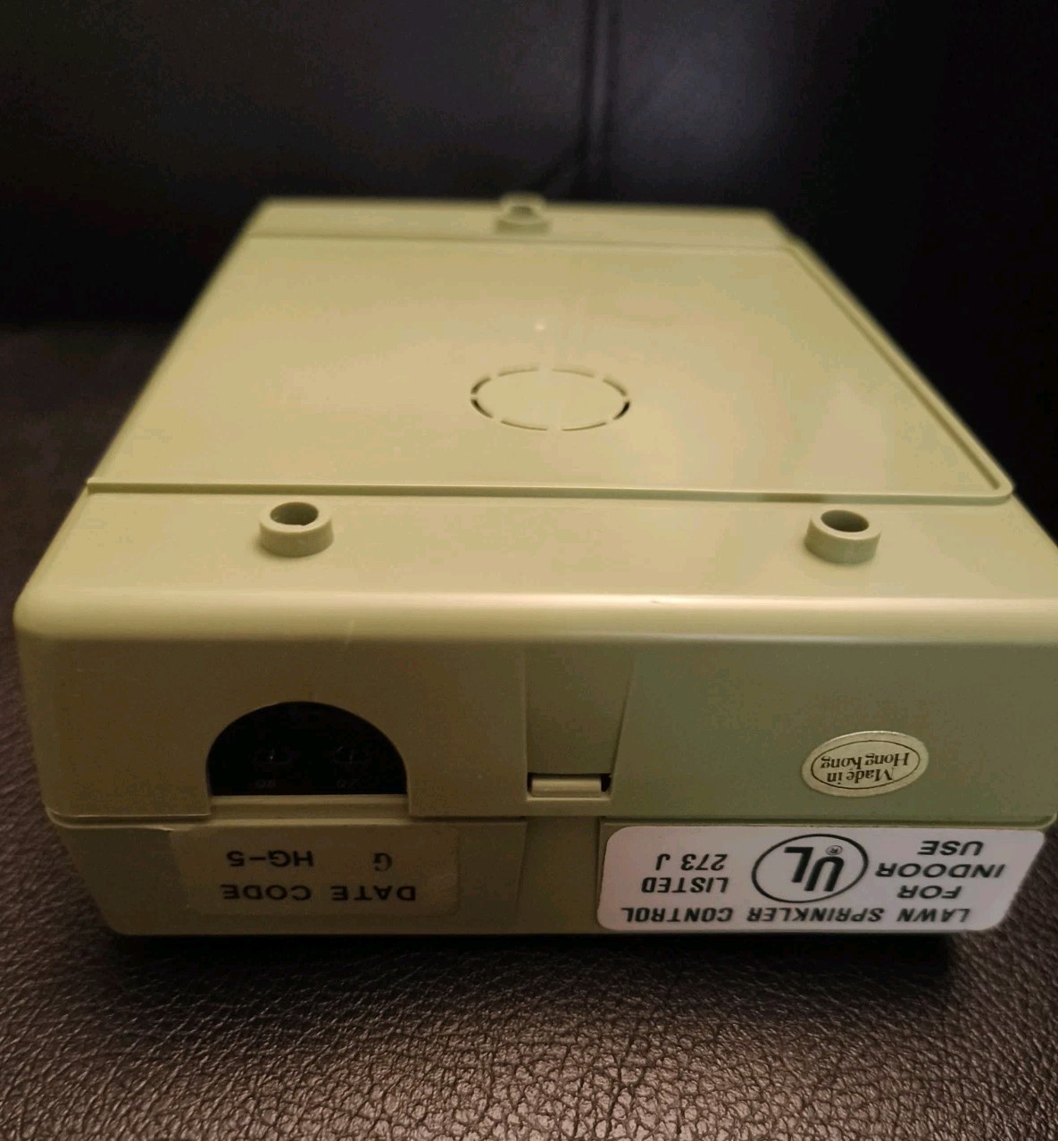 Rain Bird PC-106 Electronic Sprinkler Timer - 6 Station - USED WORKING