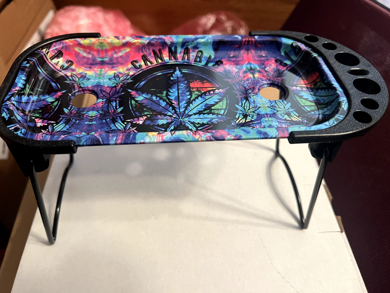 ROLLING CONSOLE TRAY KIT – 4.5" x 9" PERFECT GIFT= – ONLY $19.99 + FREE SHIPPING