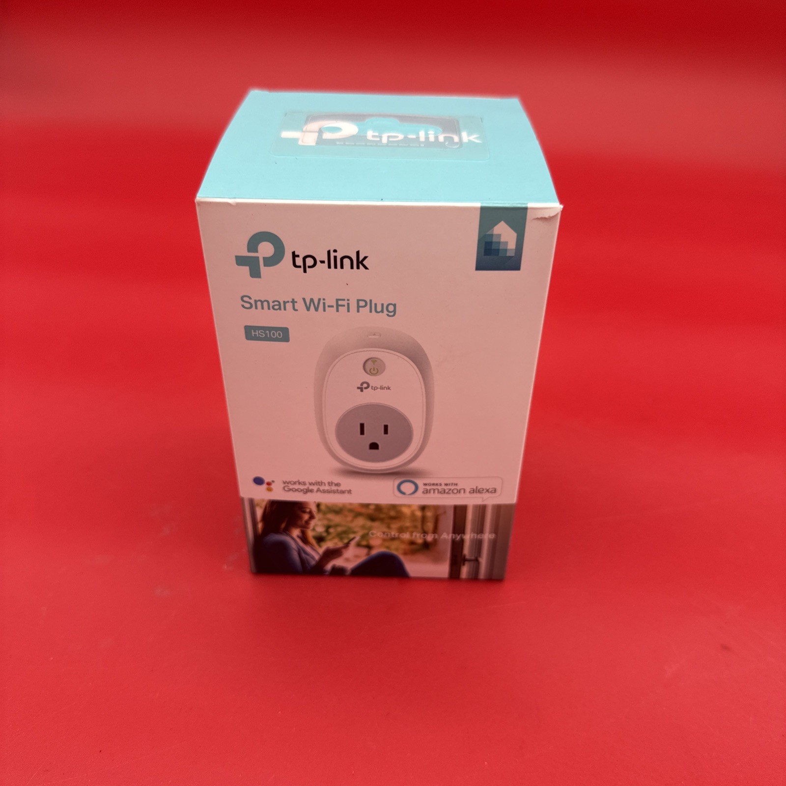 TP-Link HS100  Smart WiFi Plug  w/Google Assistant & Amazon Alexa **NEW