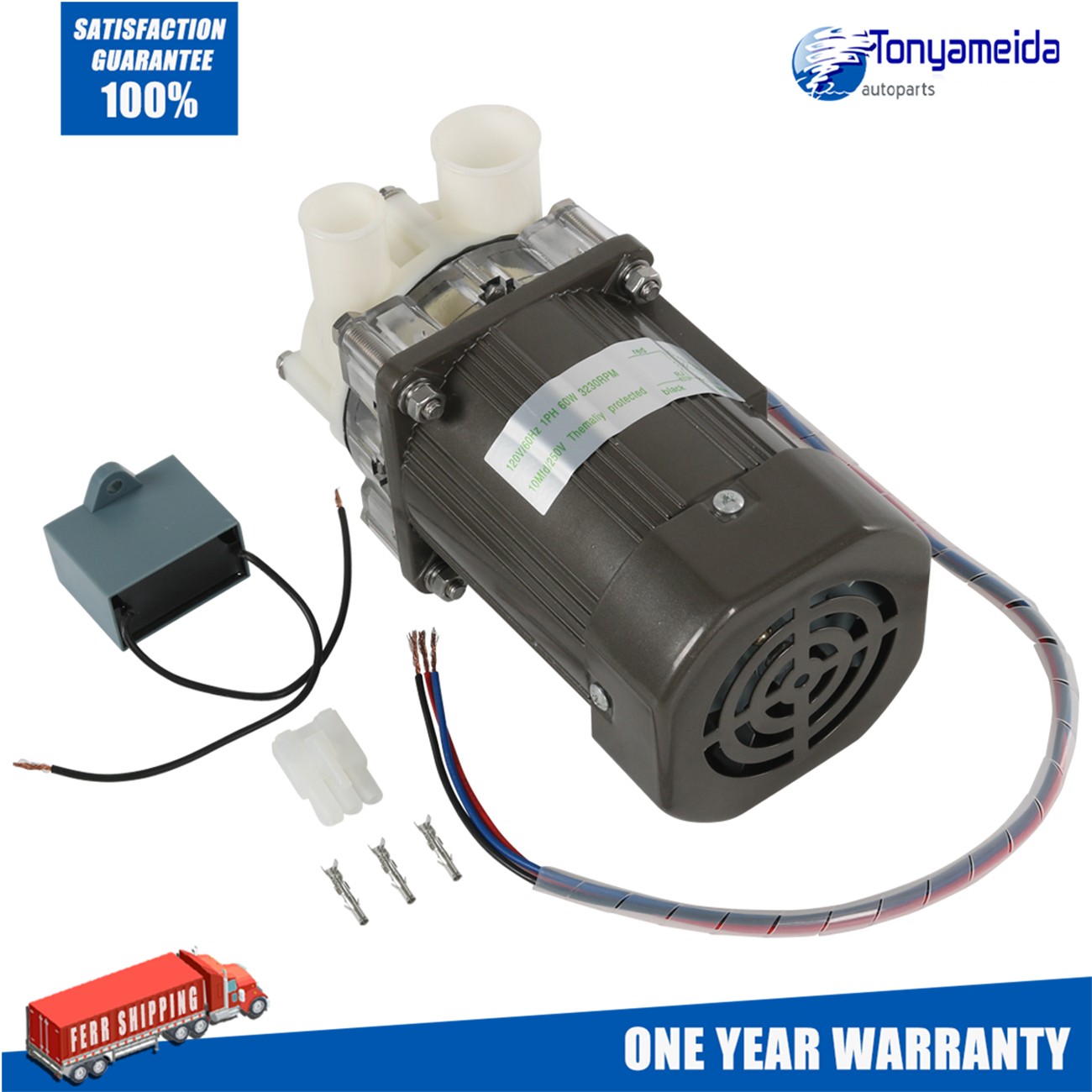 Ice Machine Motor S-0730 213780A01 for Hoshizaki Ice Machine KM Series 120V 60W