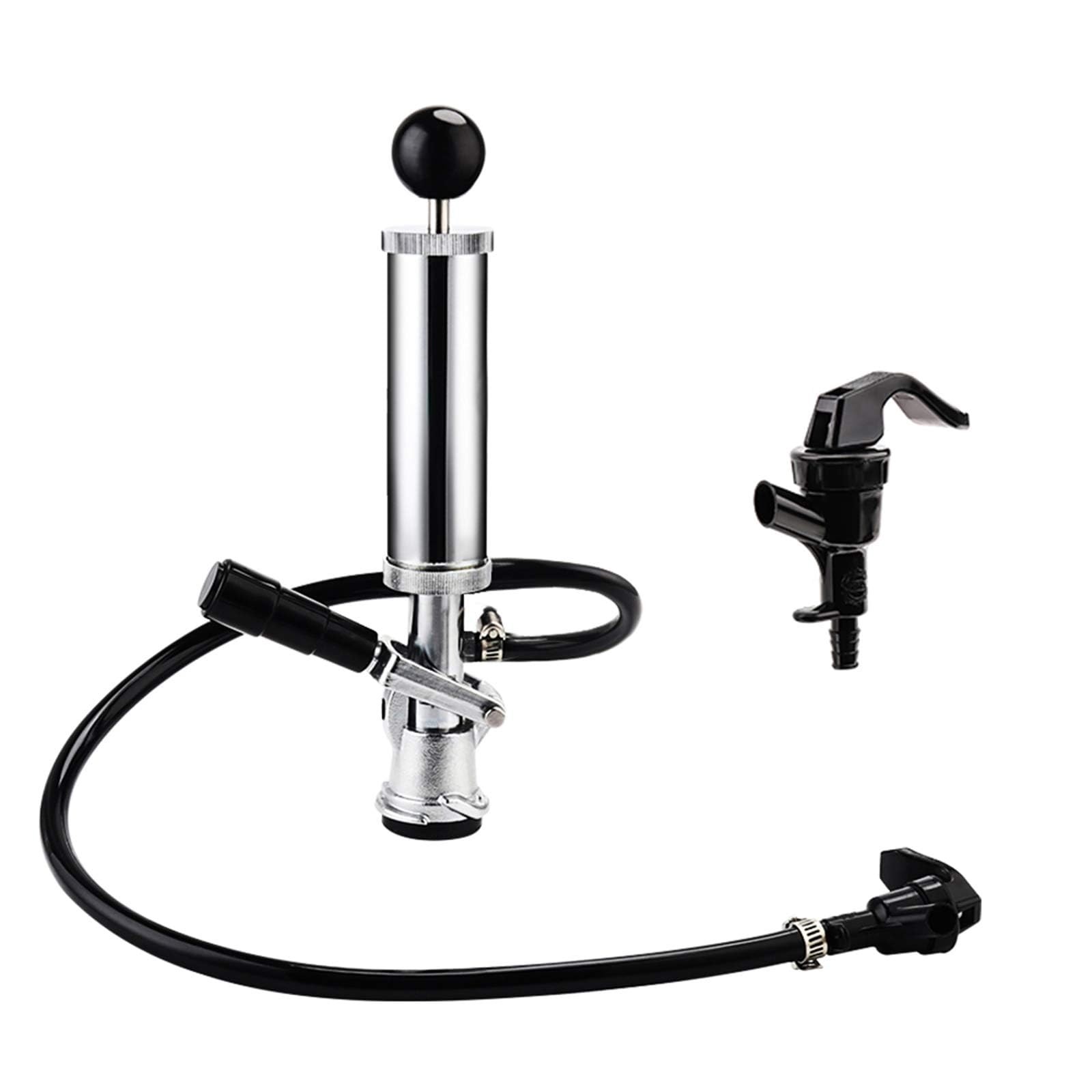 4" Beer Keg Tap Heavy Duty Complete D-System Keg Pump US Beer Keg Pump for Sa...