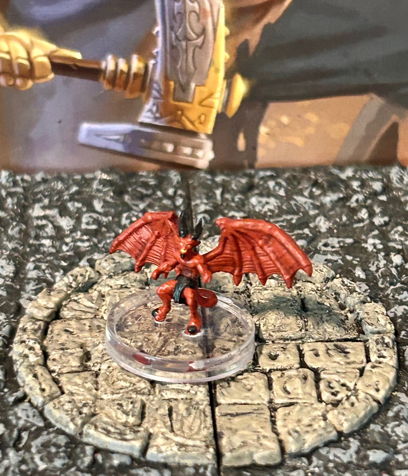 Imp Pathfinder Battles Planar Perils D&D Miniature Dungeons Dragons 3 devil