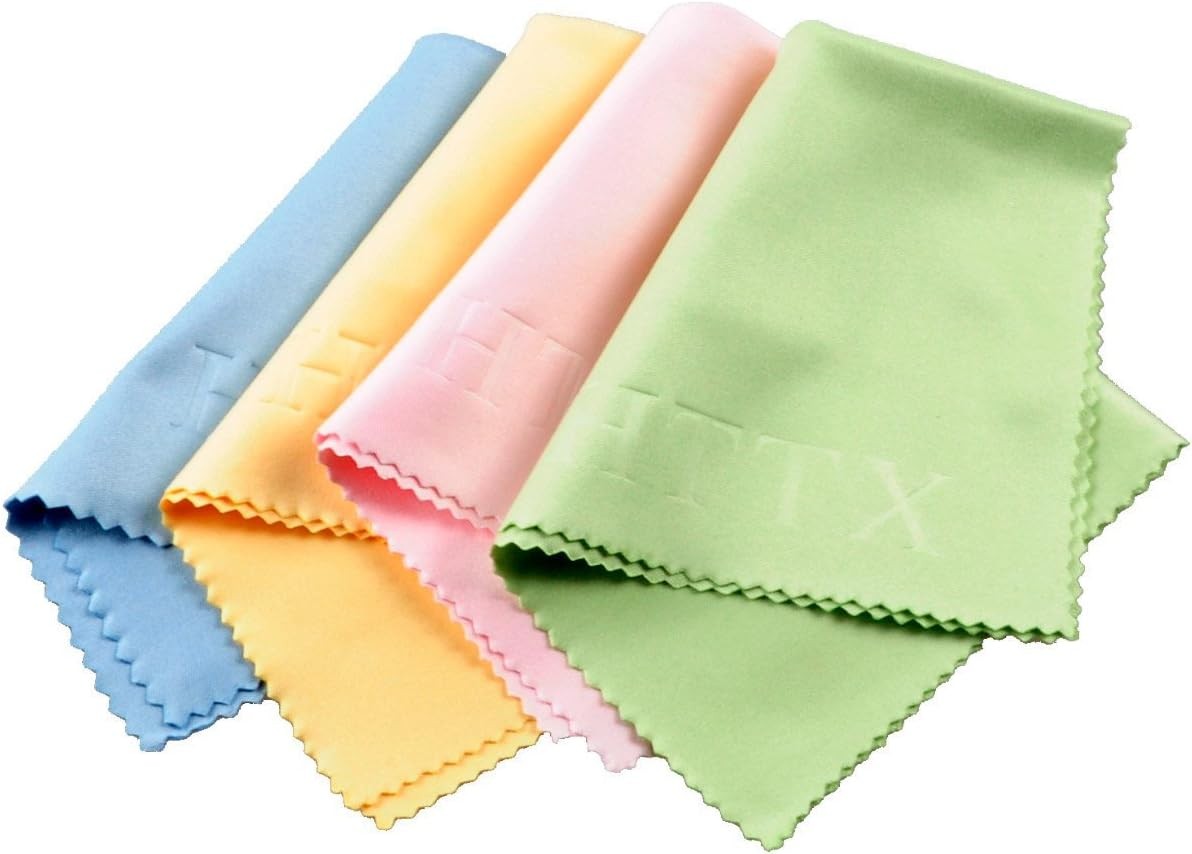 Microfiber Screen Cleaning Cloths for Cell Phones, Tablets, LCD TV and Laptop,