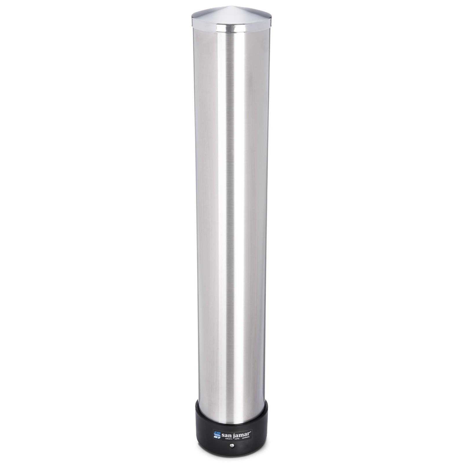 San Jamar PullType Cup Dispenser 3246 Oz. Cups for Restaurants, Home, and Off...