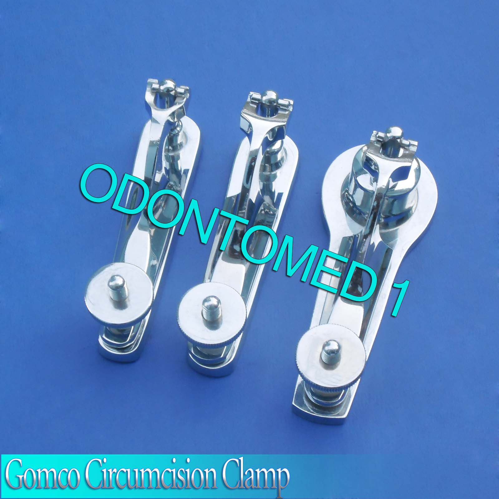 3 PCS Gomco Circumcision Clamp 1.3+1.5+2.9cm Surgical Instruments