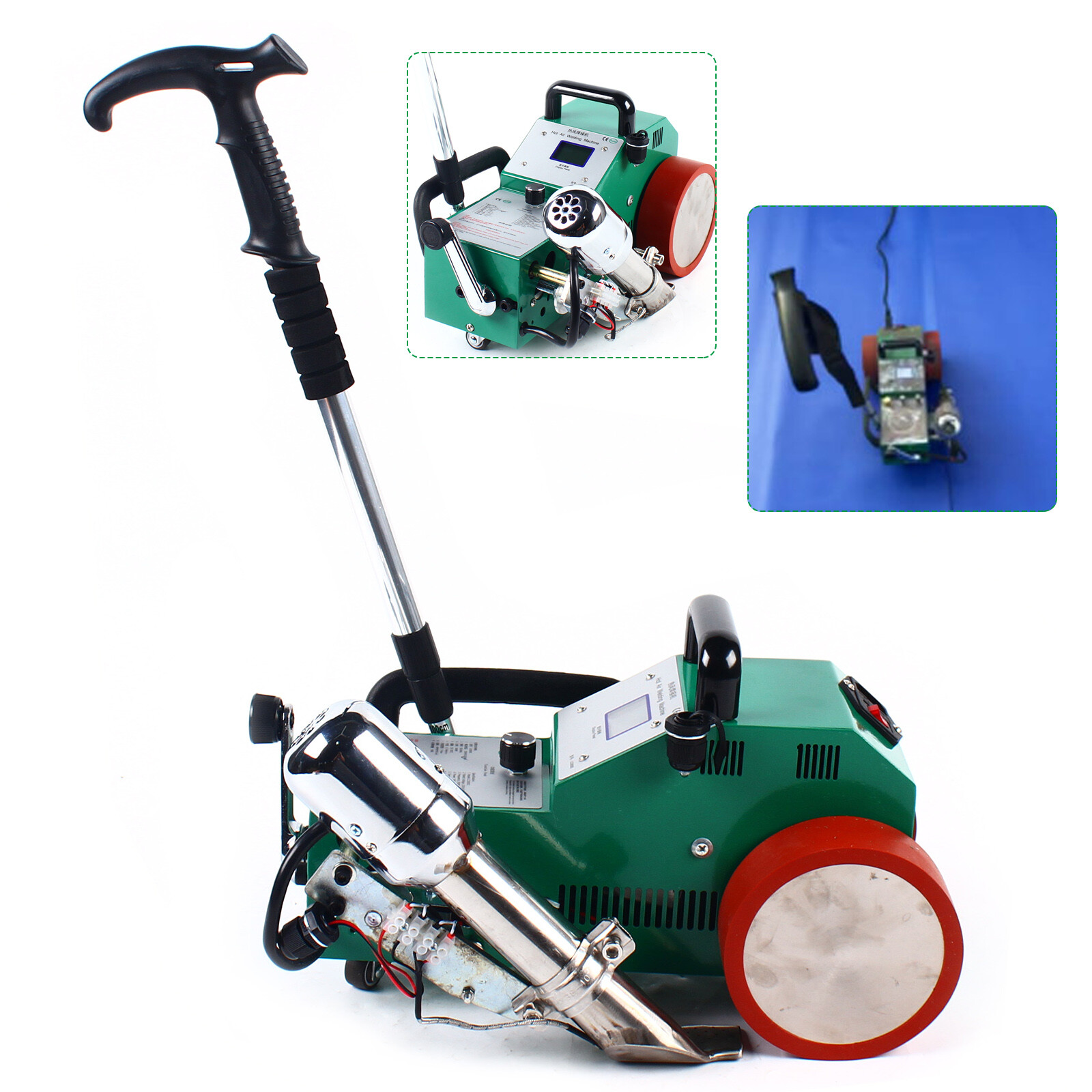 1800W Automatic PVC Banner Welder Welding Machine Automatic Heat Jointer 110V