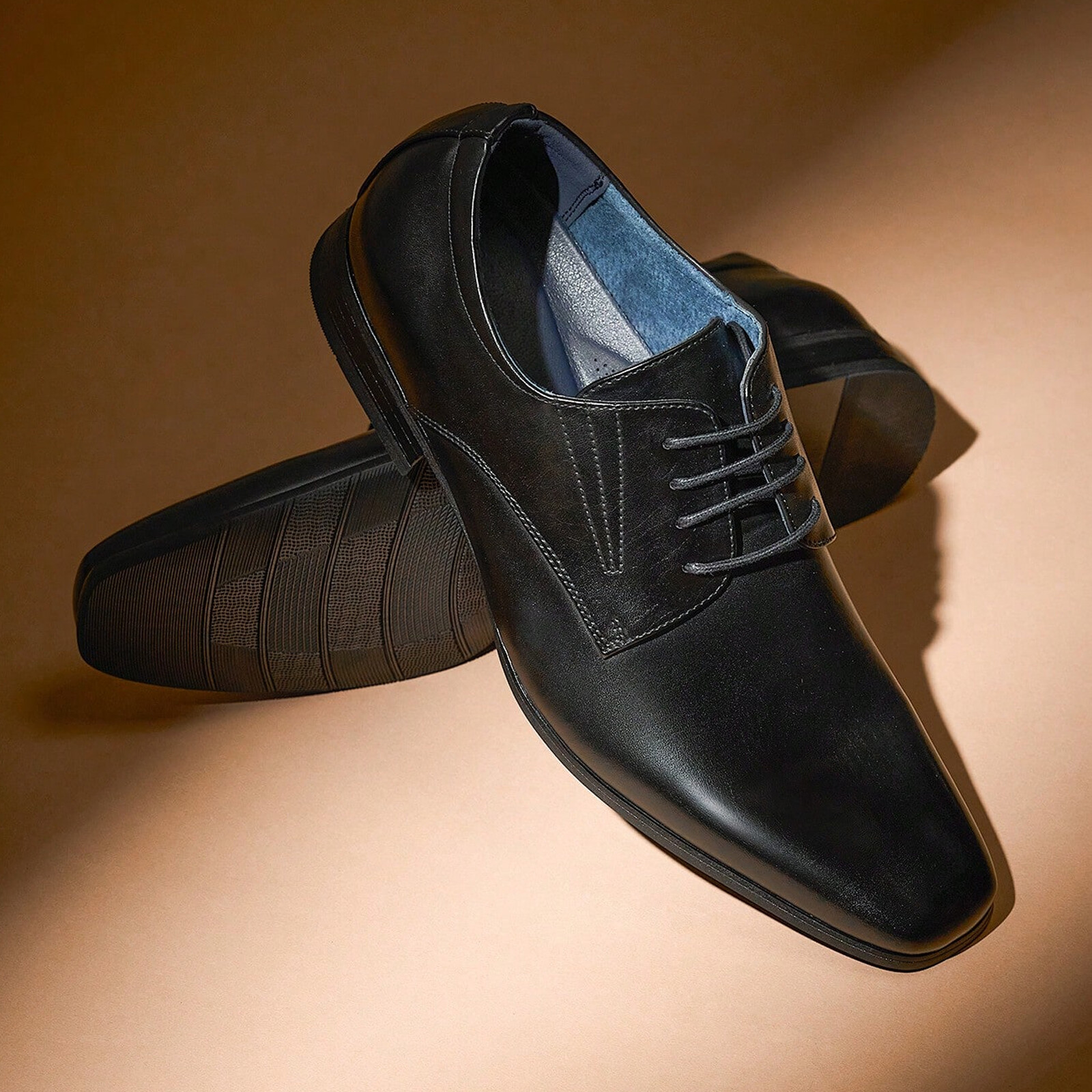 Men Leather Oxford Shoes Formal Lace Up Business Dress Shoes Size US