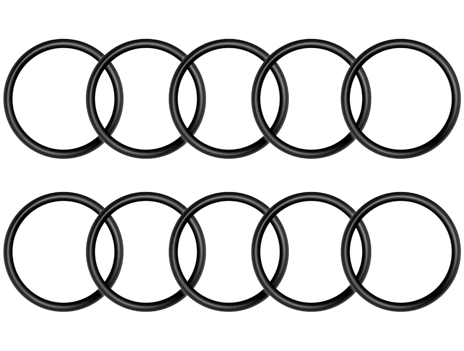 HASMX 10 Pack Piston O-Rings for Hitachi Replaces Part Numbers: 877-368,...