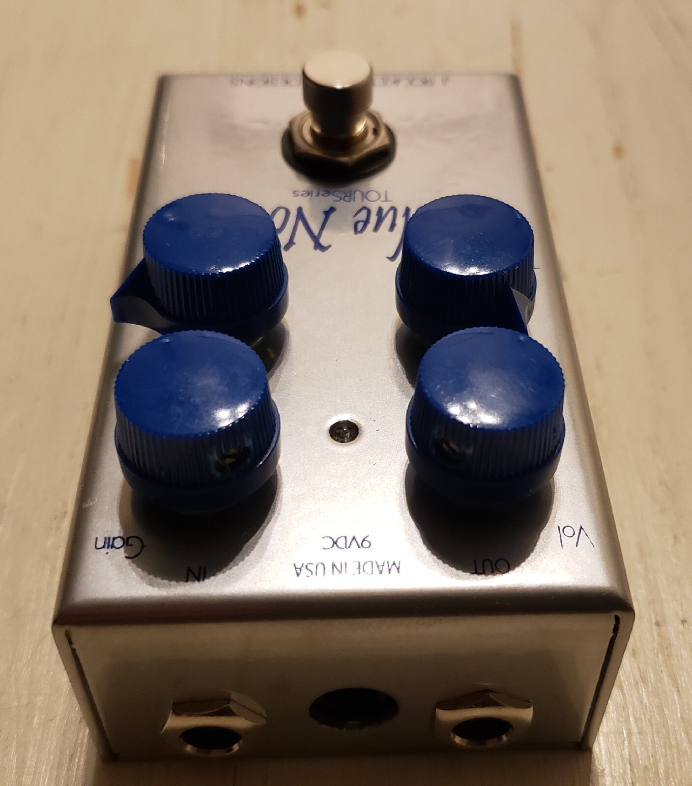J. ROCKET Blue Note Pedal Overdrive Distortion Booster Ship World Wide